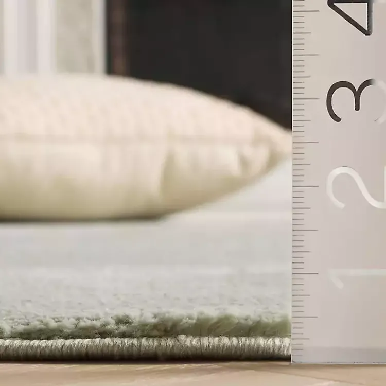 Kirklands Home Solid Sage Revive Area Rug, 8x10 Green Discount