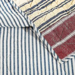 Kirklands Home Stars and Striped Patch 2-pc. Twin Quilt Set