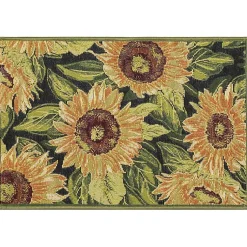 Kirklands Home Sunflower Blossoms Indoor/Outdoor Rug, 2x3 Outlet