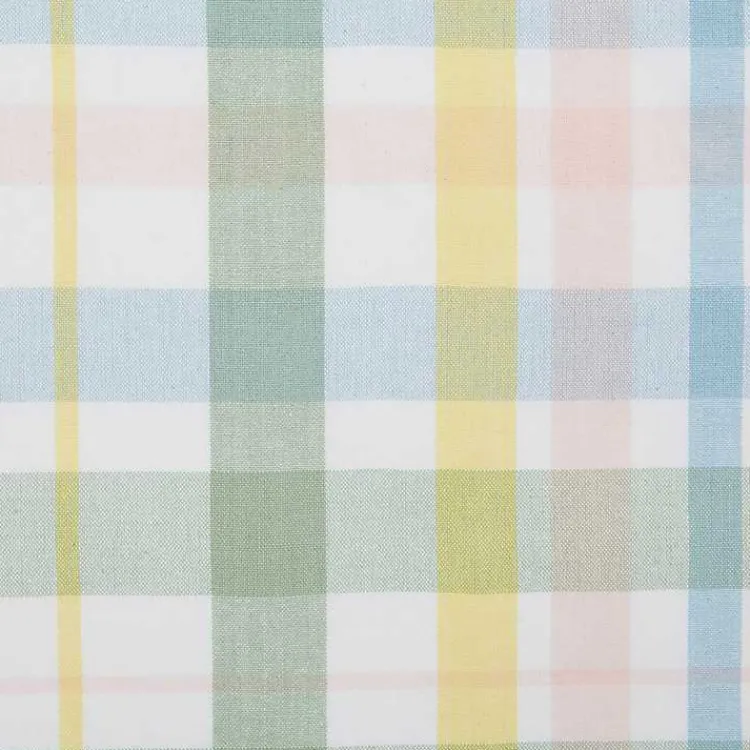 Kirklands Home Sweet Spring Plaid Tablecloth, 52 in. Multi
