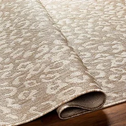 Kirklands Home Tan Amur Outdoor Rug, 7x10 Outlet