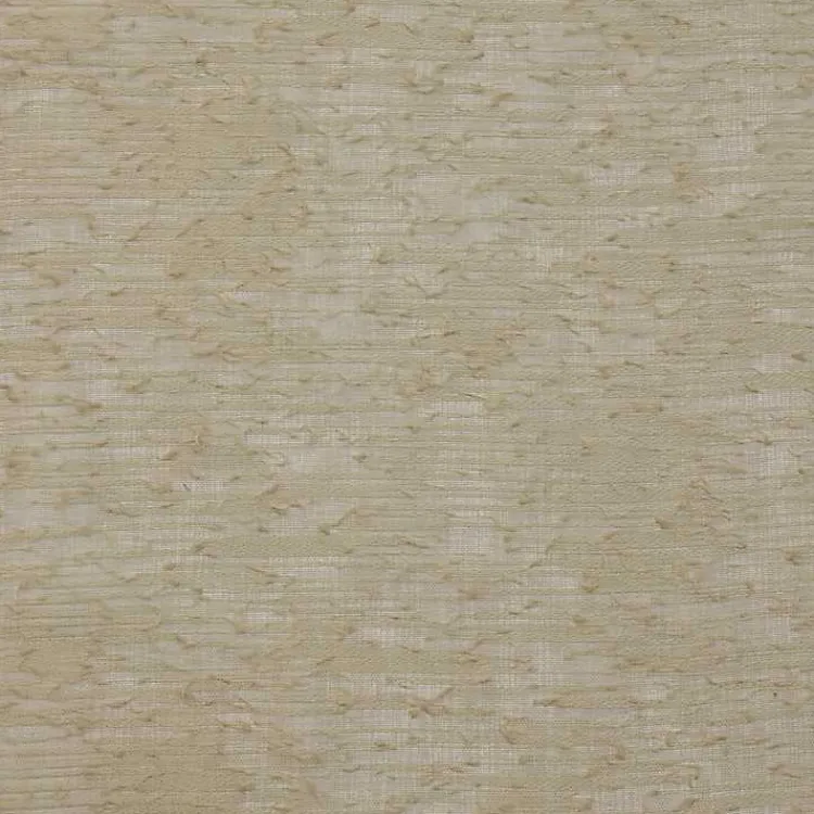 Kirklands Home Boucle Sheer Single Curtain Panel, 108 in. Tan Hot