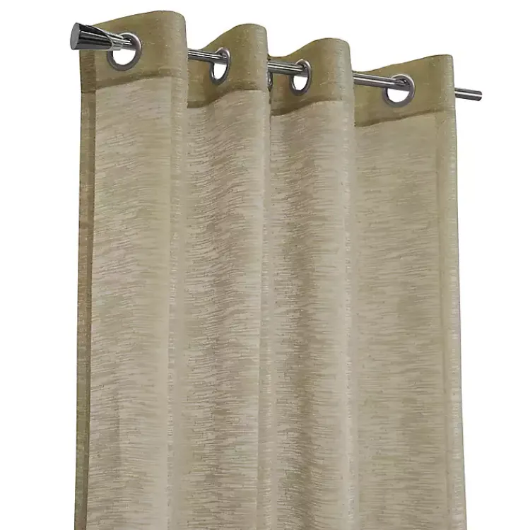 Kirklands Home Boucle Sheer Single Curtain Panel, 108 in. Tan Hot