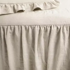 Kirklands Home Ruffle Skirt 3-pc. King Comforter Set Tan