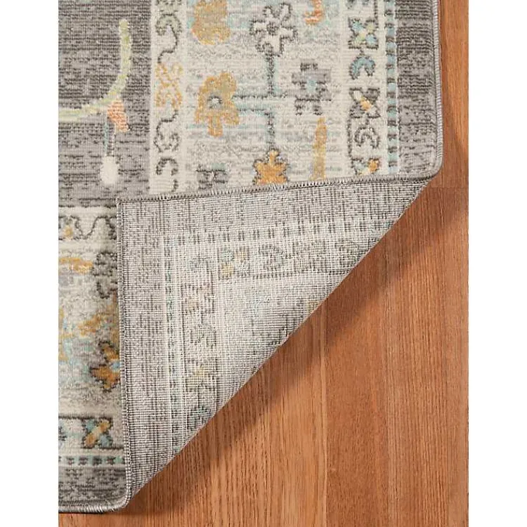 Kirklands Home Taupe Bohemian Area Rug, 7x9 Brown