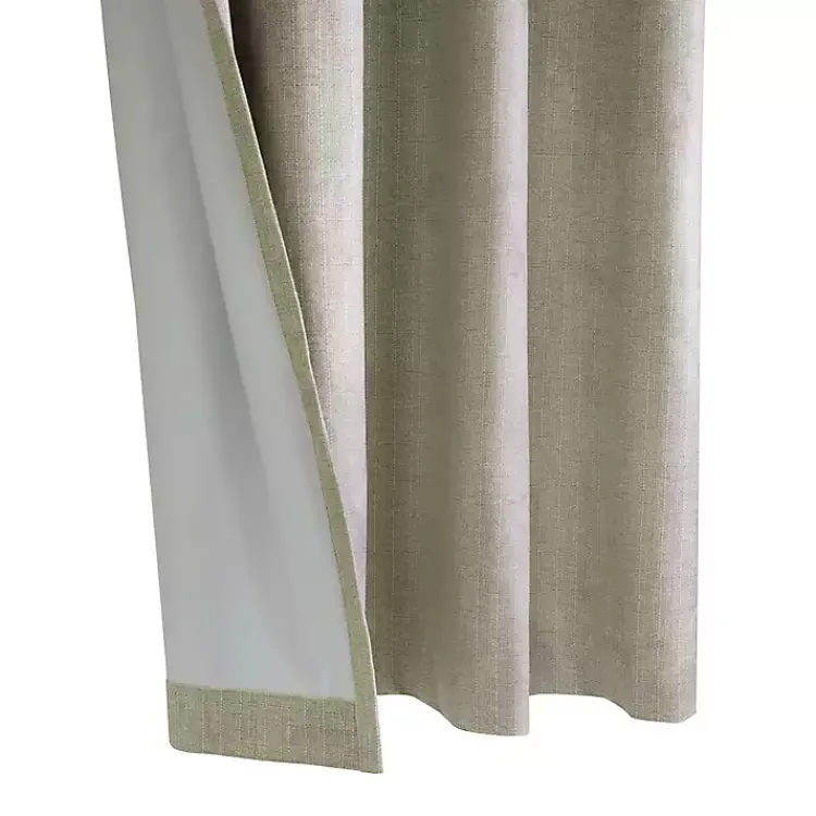 Kirklands Home Taupe Paris Velvet Blackout Curtain Panel, 84 in. Tan Outlet