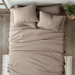 Kirklands Home Taupe Ultra Soft 6-pc. Full Sheet Set Tan Discount