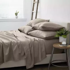 Kirklands Home Taupe Ultra Soft 6-pc. Queen Sheet Set Tan Online