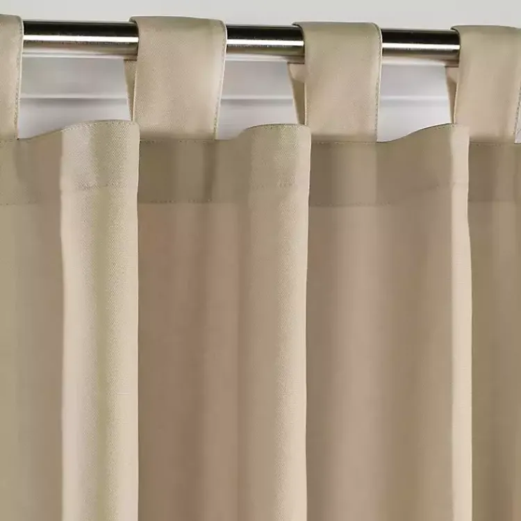 Kirklands Home Taupe Weathermate Curtain Panel, 72 in. Tan Sale