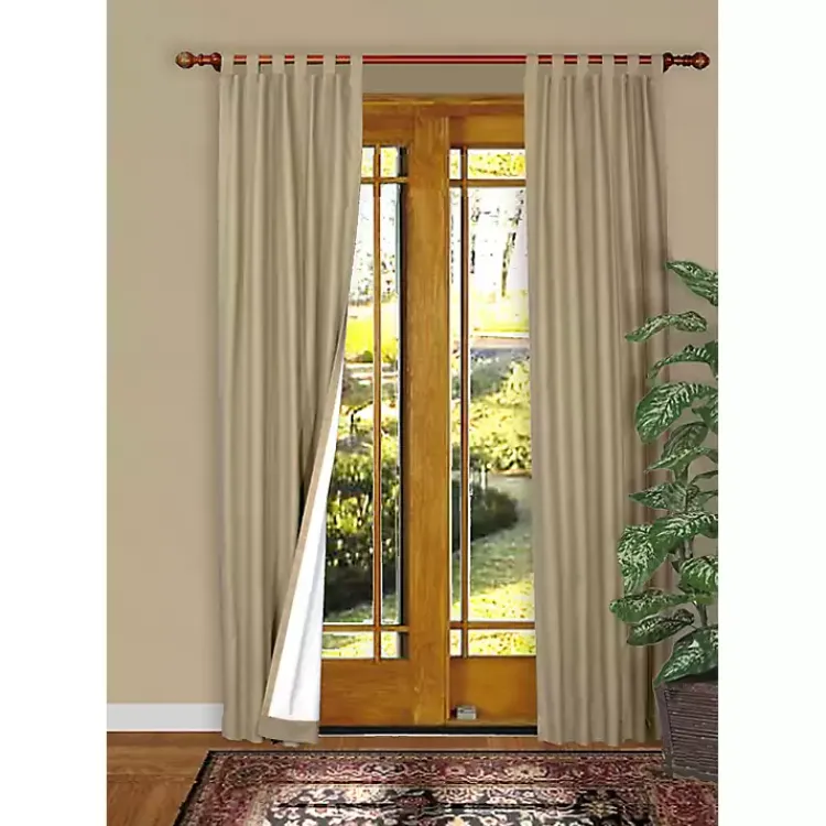Kirklands Home Taupe Weathermate Curtain Panel, 72 in. Tan Sale