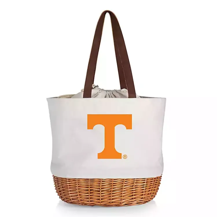 Kirklands Home Tennessee Canvas Tote Bag Orange Hot