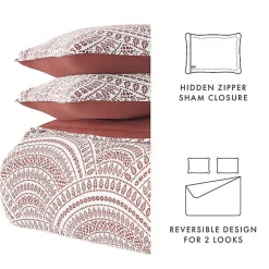 Kirklands Home Terra Scalloped Reversible 2-pc. Twin Quilt Set