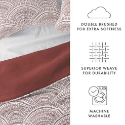 Kirklands Home Terra Scalloped Reversible 3-pc. Queen Quilt Set Discount