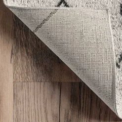 Kirklands Home Transitional Moroccan Washable Area Rug, 4x6 Best