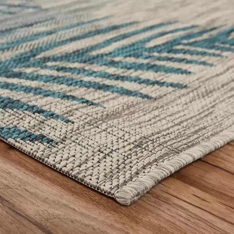 Kirklands Home Tropical Palms Captiva Outdoor Area Rug, 7x9 Discount