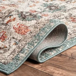 Kirklands Home Vintage Floral Lenore Area Rug, 7x10 Multi Discount