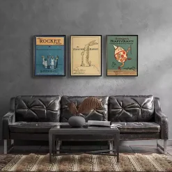 Kirklands Home Vintage The Velveteen Rabbit Book Cover Wall Art Outlet