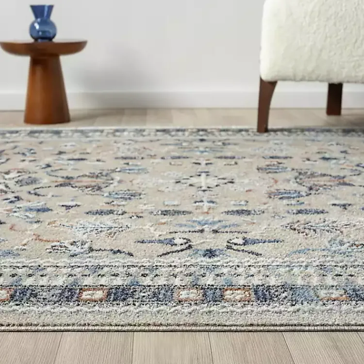 Kirklands Home Vista Blue Beige Area Rug, 5x7