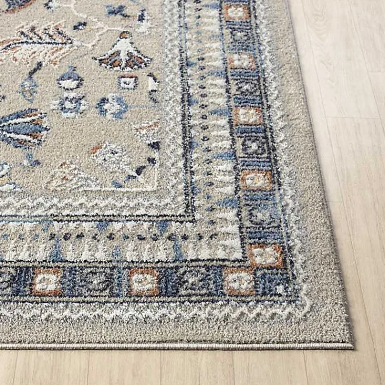 Kirklands Home Vista Blue Beige Area Rug, 7x9 Discount