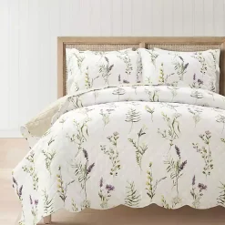 Kirklands Home Watercolor Wildflower 3-pc. King Quilt Set Online