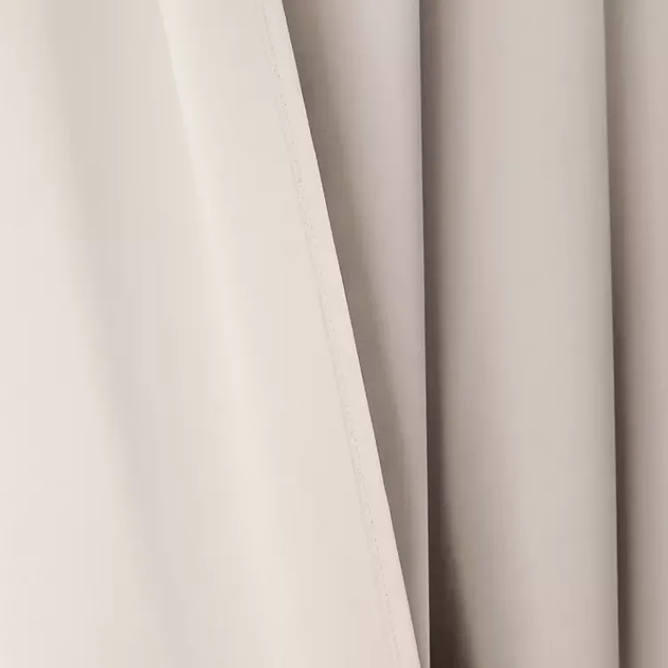 Kirklands Home Wheat Knotted Curtain Panel Set, 95 in. Tan Best