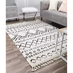 Kirklands Home Whisper White Moon Area Rug, 8x10 Hot