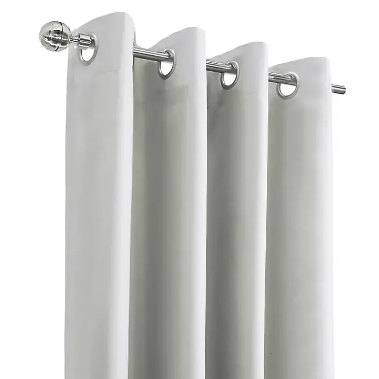 Kirklands Home Alpine Blackout Curtain Panel, 63 in. White Best
