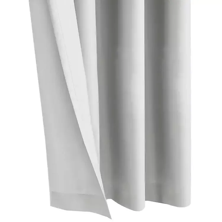 Kirklands Home Alpine Blackout Curtain Panel, 63 in. White Best