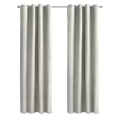 Kirklands Home Alpine Blackout Curtain Panel, 84 in. White Online