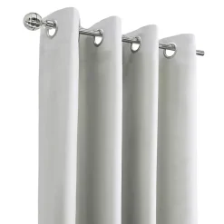 Kirklands Home Alpine Blackout Curtain Panel, 95 in. White Discount