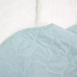 Kirklands Home White and Teal Scallop 3-pc. King Quilt Set Best