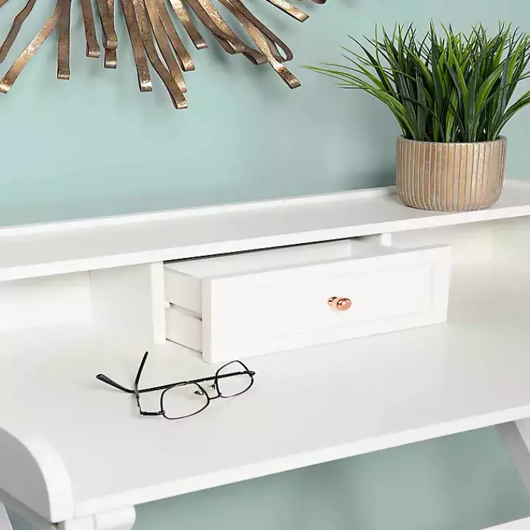 Kirklands Home Folding Caty Desk White Discount