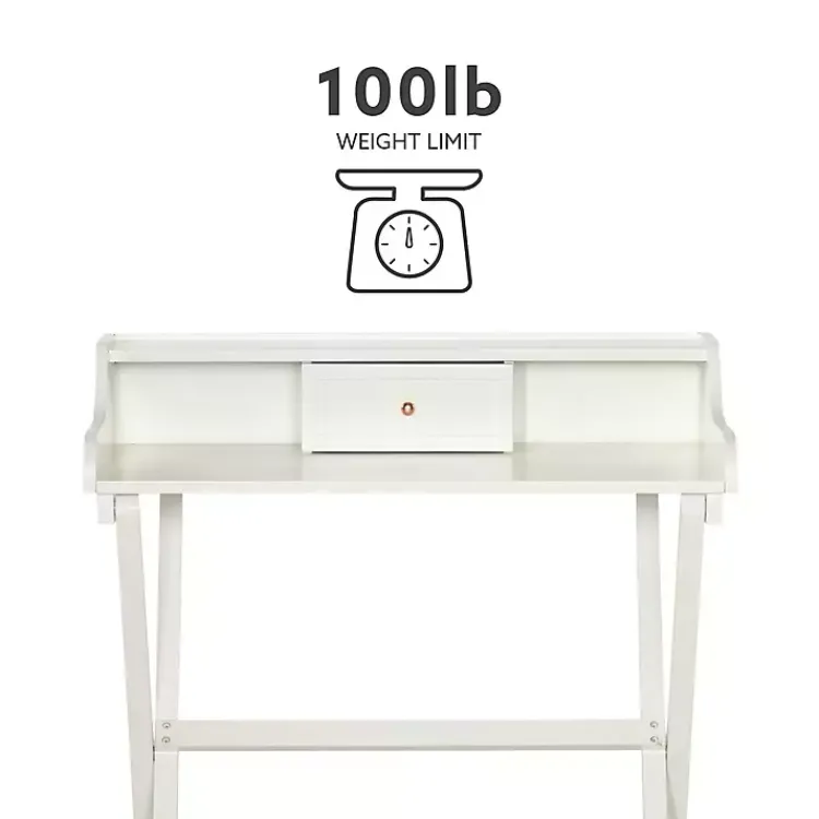 Kirklands Home Folding Caty Desk White Discount