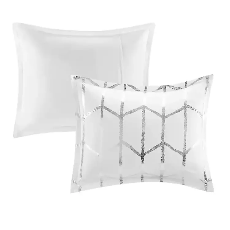 Kirklands Home White Metallic 5-pc. California King Comforter Set Outlet