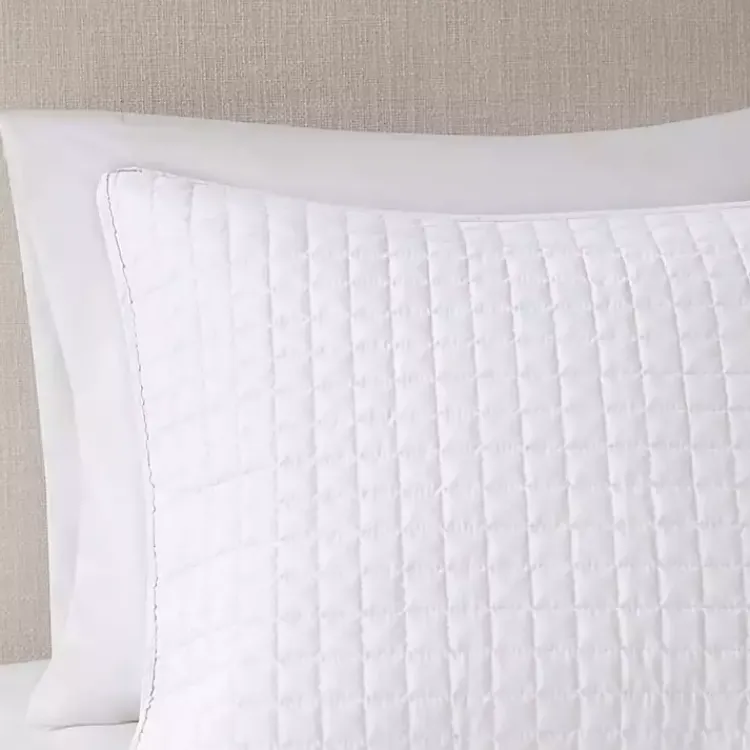 Kirklands Home Nash 3-pc. Reversible King Coverlet Set White Clearance