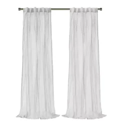 Kirklands Home Paloma Curtain Panel, 84 in. White Discount
