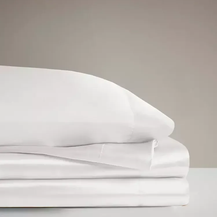 Kirklands Home Satin 6-pc. Full Sheet Set White