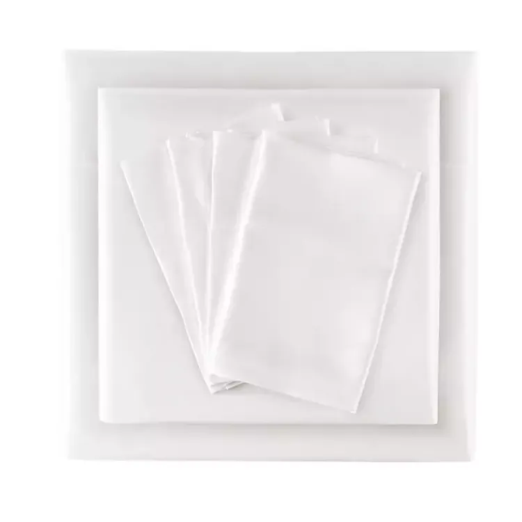 Kirklands Home Satin 6-pc. Queen Sheet Set White Sale