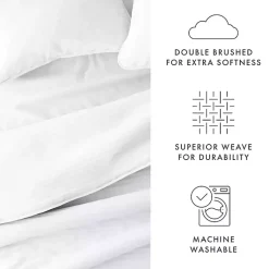 Kirklands Home Stitched Stripes 3-pc. Queen Quilt Set White Best