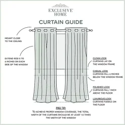 Kirklands Home Stripe Sheer Curtain Panel Set, 84 in. White Hot