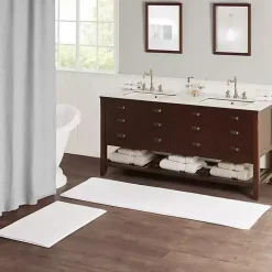 Kirklands Home Tufted Reversible Bath Runner White Best