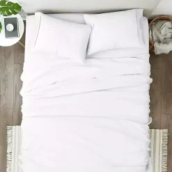 Kirklands Home Ultra Soft 3-pc. Twin Sheet Set White New