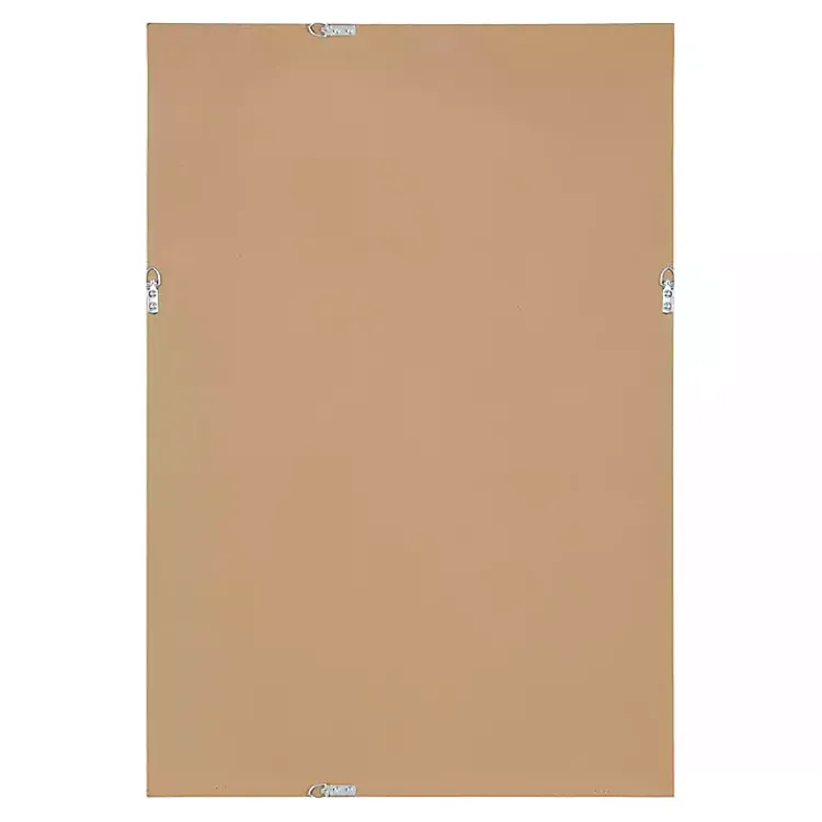 Kirklands Home White Vintage Beaded Wall Mirror, 30 in. Clearance