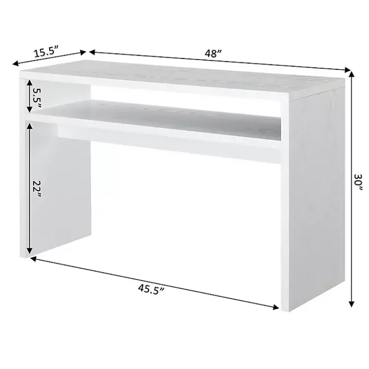 Kirklands Home Wakefield Tiered Console Table White Sale