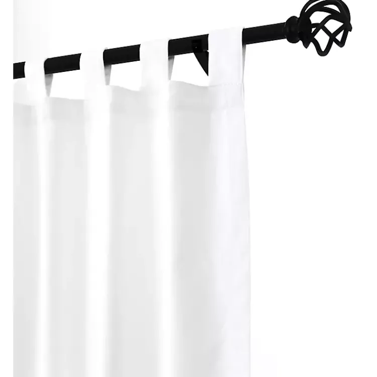 Kirklands Home Weathermate Blackout Curtain Panel, 84 in. White Outlet