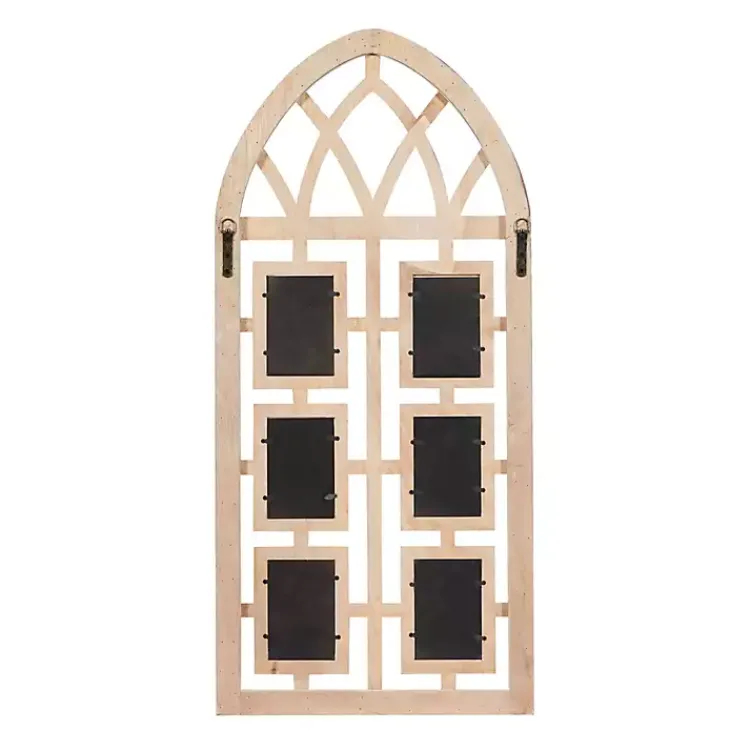 Collage Frames>Kirklands Home Whitewash Window Arch 6-Opening Collage Frame