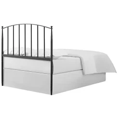 Kirklands Home Whitley Metal Slat King Headboard Black Best