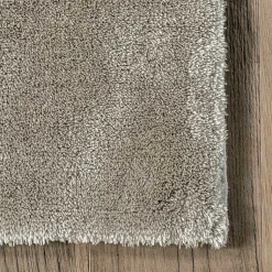 Kirklands Home Whitlow Shag Washable Area Rug, 5x8 Gray New