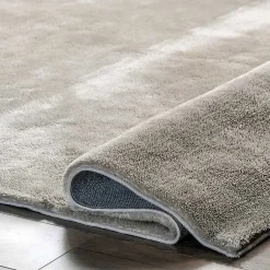 Kirklands Home Whitlow Shag Washable Area Rug, 8x10 Gray Outlet