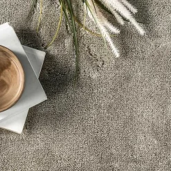Kirklands Home Whitlow Shag Washable Area Rug, 8x10 Gray Outlet